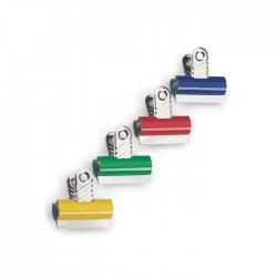 Rapesco Зажим LETTER CLIPS 30 мм (x10), ассорти