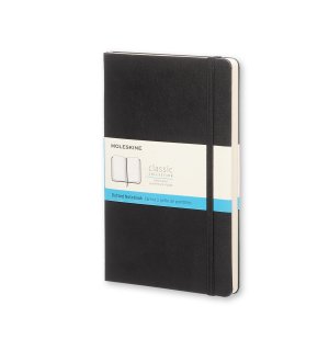 Записная книжка Moleskine Classic (в точку), Large, черная