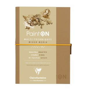 Clairefontaine скетчбук для смешанных техник Paint'ON A5