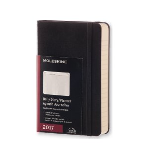 Ежедневник Moleskine Classic (2017), Pocket, черный
