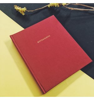 Kraftbook Фотоальбом Classic Ruby А5