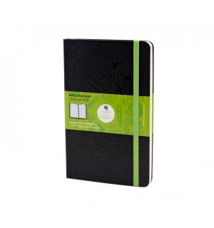 Записная книжка Moleskine Evernote, Large, черный
