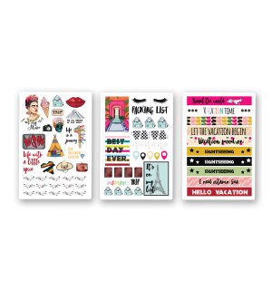 Grand Adventure. Комплект из 3-х листов виниловых наклеек А6