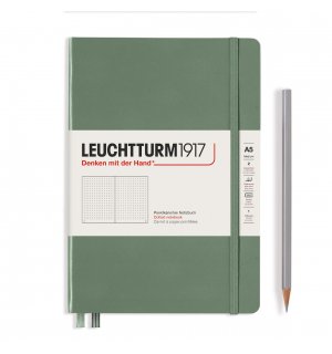 Leuchtturm1917 Medium Smooth Colors Notebook Olive (оливковый) А5