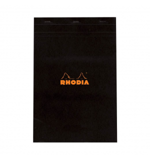 Rhodia Basics Black A4 №18 Pad stapled