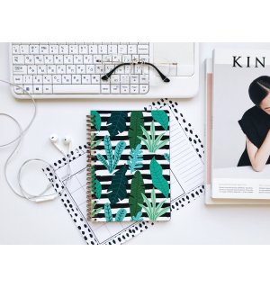 Скетчбук Unicorn Sketchbooks "Stripes & Leafs", А5