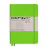 Leuchtturm1917 Еженедельник-блокнот на 2018 год, неделя на странице (Распродажа) Medium