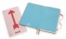 Записная книжка Moleskine Voyageur, Medium, оранжевая обложка