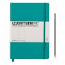 Leuchtturm1917 Medium Notebook Emerald (изумрудный)