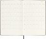 Moleskine Еженедельник Classic Weekly (2024), Large, синий сапфир