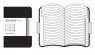 Записная книжка Moleskine Volant (с алфавитом), XSmall, черная