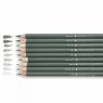 Набор чёрнографитовых карандашей Bruno Visconti GraphixPro 2H-6B  (9 шт.)