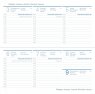 Letts Датированный еженедельник 2022 LEXICON A6, искусственная кожа, чёрный