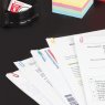 BRAUBERG Скрепки, 28 мм, цветные, 100 штук, в картонной коробке
