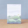 Falafel books тетрадь в клетку Green Mountains A5