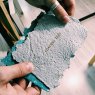 Kraftbook Открытка из бумаги ручного литья "Спасибо тебе", A6