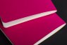 Sketchbook Me Cosmo Pink в точку с оранжевой вставкой A5