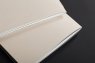 Sketchbook Me Бежевый в точку с синей вставкой A5