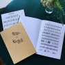 Kraftbook Пропись для каллиграфии А4