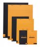 Rhodia R Premium Black Blank Pad №16 A5