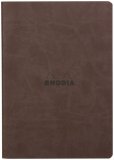 Rhodia Rhodiarama тетрадь на сшивке, шоколадный (в точку) A5 Rhodia Rhodiarama тетрадь на сшивке, шоколадный (в точку) A5