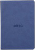 Rhodia Rhodiarama тетрадь на сшивке, сапфировый (в точку) A5 Rhodia Rhodiarama тетрадь на сшивке, сапфировый (в точку) A5