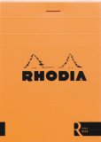 Rhodia Блокнот Basics R №12 оранжевый (нелинованный) A6 Rhodia Блокнот Basics R №12 оранжевый (нелинованный) A6