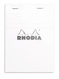Rhodia Блокнот Basics №13 белый (в клетку) A6