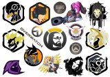 Overwatch. Лист виниловых наклеек А4 Overwatch. Лист виниловых наклеек А4