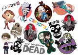 Fandom. Лист виниловых наклеек А4 Fandom. Лист виниловых наклеек А4