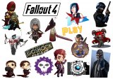 Play. Лист виниловых наклеек А4 Play. Лист виниловых наклеек А4