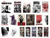Ходячие Мертвецы (The Walking Dead). Лист виниловых наклеек А4 Ходячие Мертвецы (The Walking Dead). Лист виниловых наклеек А4