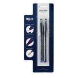 Bruno Visconti UniWrite Black набор из 2-х ручек (1 мм, синие и черные чернила) Bruno Visconti UniWrite Black набор из 2-х ручек (1 мм, синие и черные чернила)