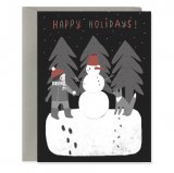 Открытка "Snowman" C6