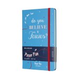 Записная книжка Moleskine Peter Pan (в линейку), Large, голубая Записная книжка Moleskine Peter Pan (в линейку), Large, голубая