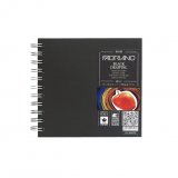 Fabriano Black Drawing Book 15х15 альбом для графики, квадратный Fabriano Black Drawing Book 15х15 альбом для графики, квадратный