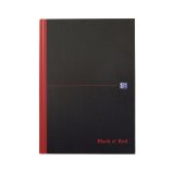 Офисная тетрадь Oxford Black n' Red Casebound Notebook A4 Офисная тетрадь Oxford Black n' Red Casebound Notebook A4