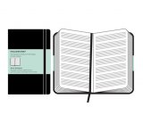 Записная книжка Moleskine Classic (для нот), Pocket, черная Записная книжка Moleskine Classic (для нот), Pocket, черная