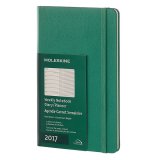 Еженедельник Moleskine Classic (2017), Large, зеленый Еженедельник Moleskine Classic (2017), Large, зеленый