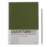 Leuchtturm1917 Medium Jottbook Army (хаки) Leuchtturm1917 Medium Jottbook Army (хаки)