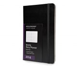 Еженедельник Moleskine Classic (горизонтальный, 2014), Large, черный Еженедельник Moleskine Classic (горизонтальный, 2014), Large, черный