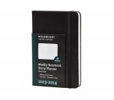 Еженедельник Moleskine Classic (18 мес., 2013/14), Large, черный Еженедельник Moleskine Classic (18 мес., 2013/14), Large, черный