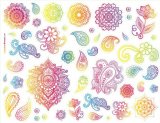 Paisley. Лист виниловых наклеек А4 Paisley. Лист виниловых наклеек А4