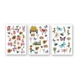 Llamas and Bees. Комплект из 3-х листов виниловых наклеек А6 Llamas and Bees. Комплект из 3-х листов виниловых наклеек А6