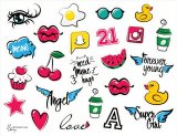 Trendy. Лист виниловых наклеек А4 Trendy. Лист виниловых наклеек А4