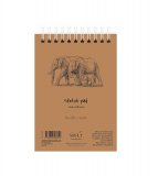SMLT Скетчбук Sketch Pad Natural Brown на спирали А4 SMLT Скетчбук Sketch Pad Natural Brown на спирали А4