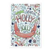 Открытка Have a Holly Jolly Christmas С6