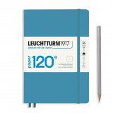 Leuchtturm1917 Medium Notebook 120g Edition Nordic Blue (нордический синий) А5