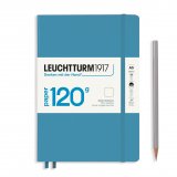 Leuchtturm1917 Medium Notebook 120g Edition Nordic Blue (нордический синий) А5