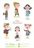 Friends. Лист виниловых наклеек А6 Friends. Лист виниловых наклеек А6
